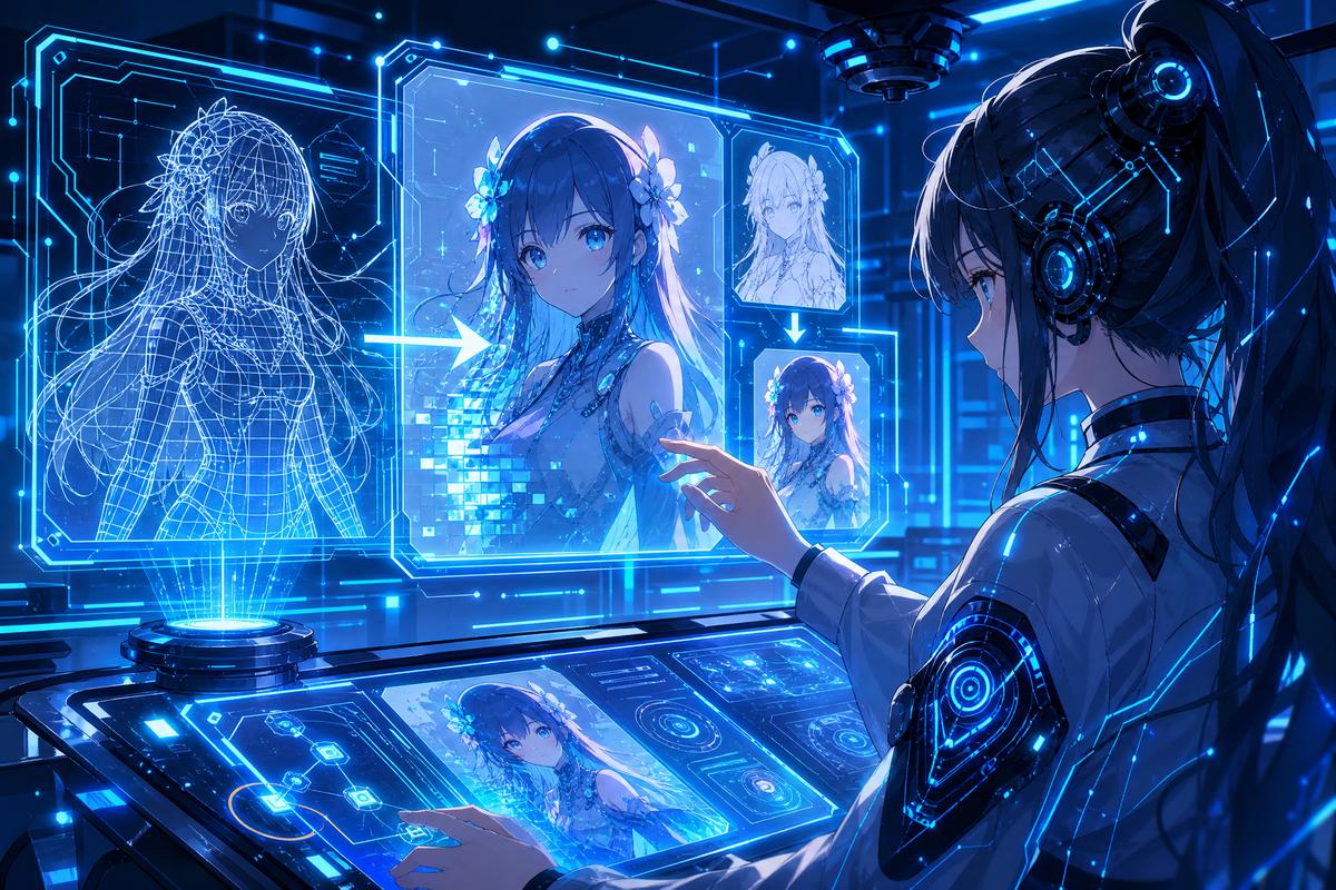 玩物社区AI动漫剪辑技术展示